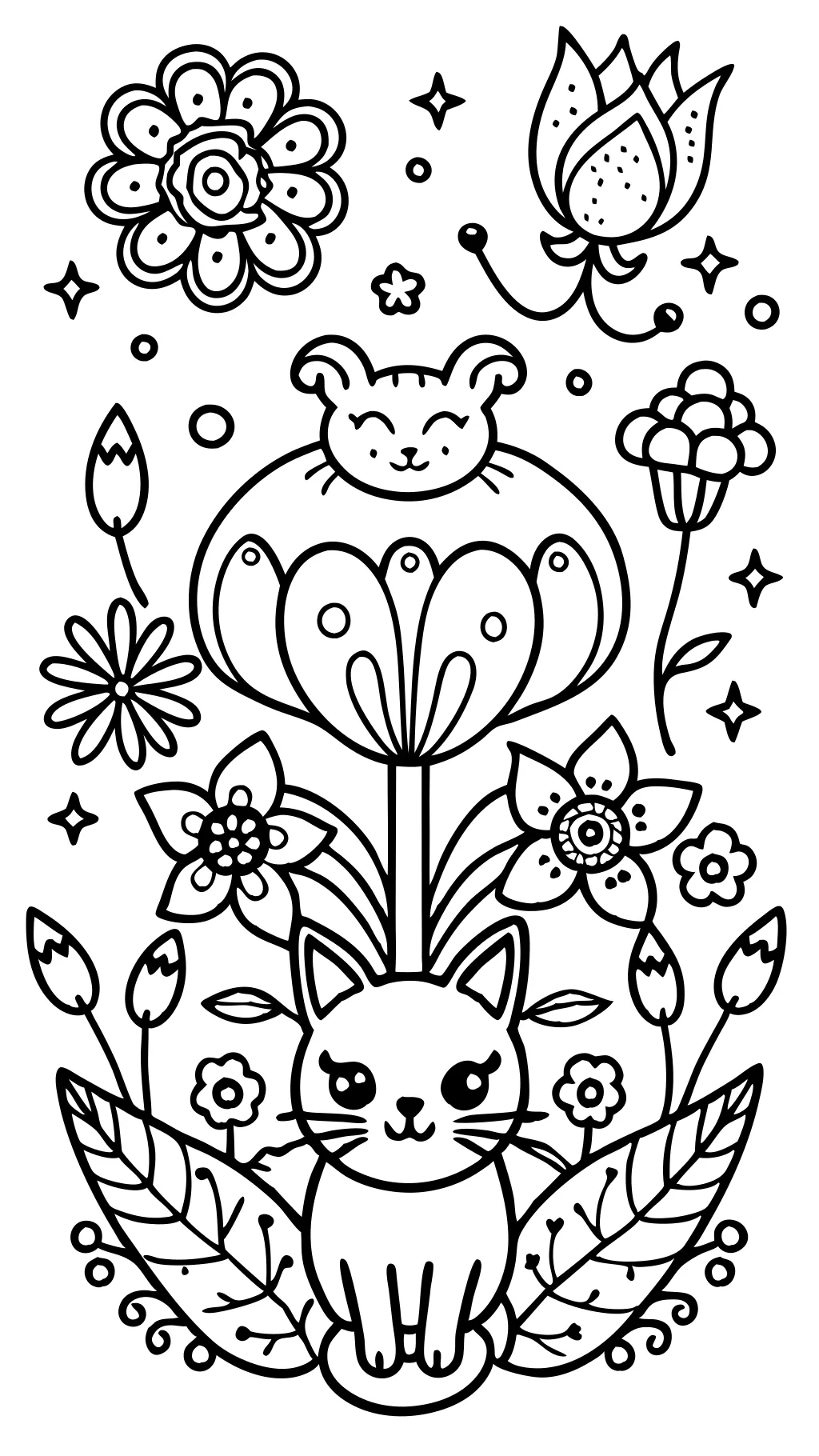 cute free coloring pages for adults